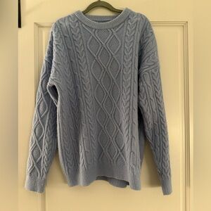 Aelfric Eden Women Sweater Oversized Knitted Sweater Woven Crewneck Pullover